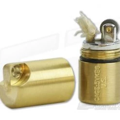 Maratac Split Pea REV 2 Small Brass Lighter