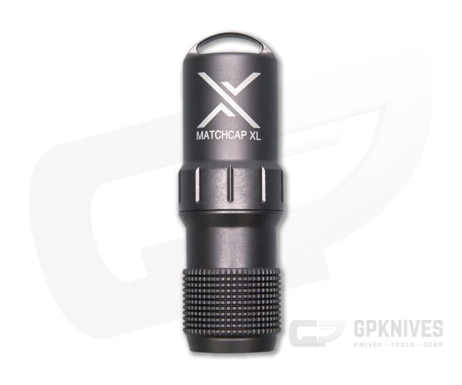 Exotac MatchCap XL Gunmetal Gray 4100-GUN