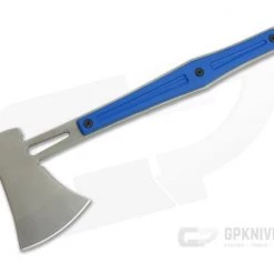 Buck 076 Legacy Kinetic Series Throwing Axe Blue G10 Handles 0076BLS