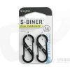 Nite Ize Innovation S-Biner #1 Black Two Pack