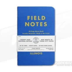 Field Notes County Fair Regional Editions Illinois 48-Page Notebook 3 Pack