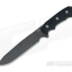 Hinderer Knives Fieldtac 7.0 D2 Black DLC Fixed G10 Knife