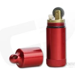 Maratac CountyComm XL Peanut Lighter Anodized Aluminum Red