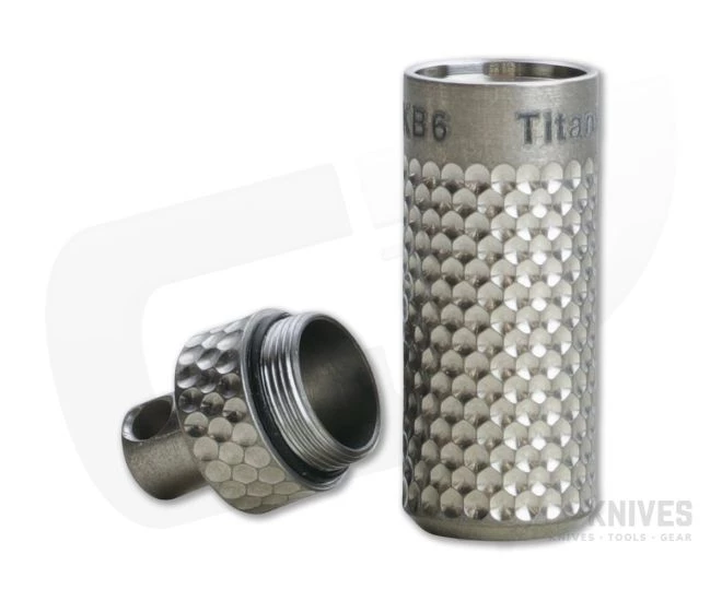 Maratac Piccolo Dimpled Titanium Capsule