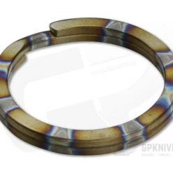 Ti Survival Titanium Split Ring 32mm Flamed Rings