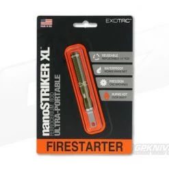 Exotac nanoSTRIKER XL Fire Starter OD Green 3100-OD
