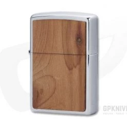 Zippo Windproof Lighter Woodchuck USA Cedar Wood 29900