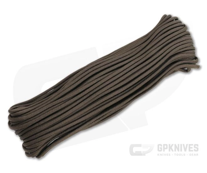 550 Paracord Chocolate Brown 100 Feet