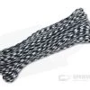 550 Paracord Black and White 100 Feet