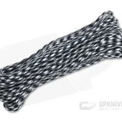 550 Paracord Black and White 100 Feet