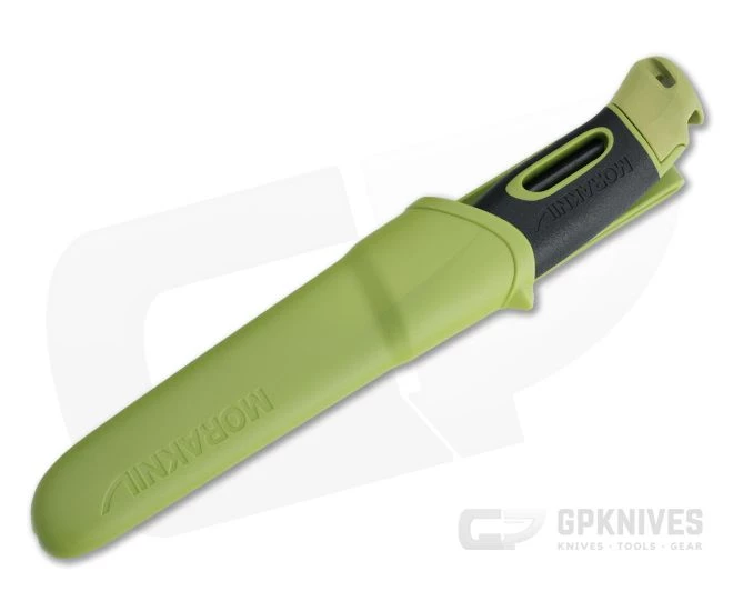 Morakniv Companion Spark Knife with Integral Fire Steel Green - Image 2
