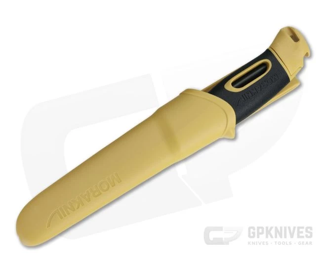 Morakniv Companion Spark Knife with Integral Fire Steel Yellow - Image 2