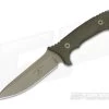 Spartan-Harsey Hunter Combat Utility Green Micarta Tan Sheath