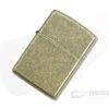 Zippo Lighter Antique Brass Flat Bottom Pipe Lighter
