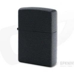 Zippo Lighter Black Crackle 236