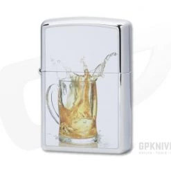 Zippo Lighter High Polish Beer