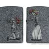 Zippo Windproof Lighter Day of the Dead Skulls Set