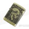 Zippo Windproof Lighter Armor Steampunk Antique Brass MultiCut Engraved