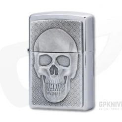 Zippo Windproof Lighter Skull with Brain Surprise