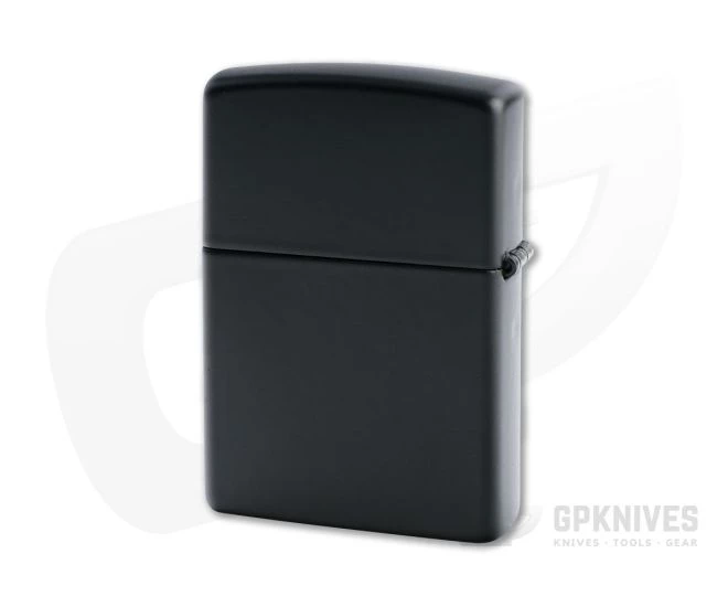 Zippo Lighter Matte Black Skull Clock Design - Image 2