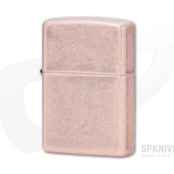 Zippo Lighter Antique Copper Flat Bottom