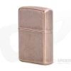 Zippo Lighter Antique Copper Flat Bottom Pipe Lighter 301FBPL
