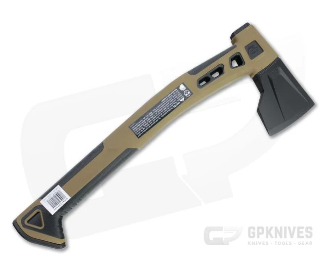 Gerber 15" Bushcraft Hatchet FDE/Black GFN Axe 31-003783 - Image 3