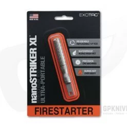 Exotac nanoSTRIKER XL Titanium Ferro Rod Fire Starter 3100-TI