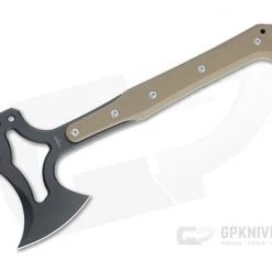 Hogue EX-T01 Black Cerakote S7 Flat Dark Earth G10 Tactical Tomahawk 35777