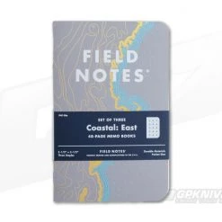 Field Notes Coastal: East 48-Page Limited Notebook 3 Pack