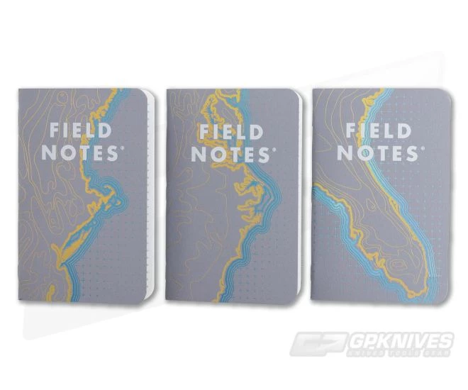Field Notes Coastal: East 48-Page Limited Notebook 3 Pack - Image 2