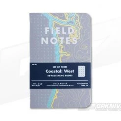 Field Notes Coastal: West 48-Page Limited Notebook 3 Pack