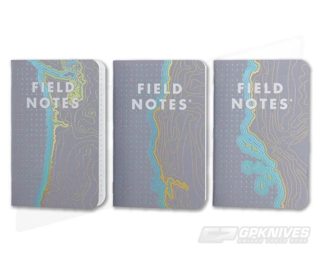 Field Notes Coastal: West 48-Page Limited Notebook 3 Pack - Image 2