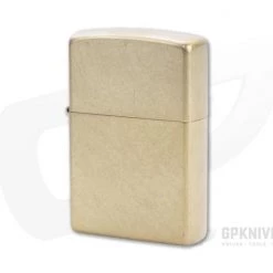 Zippo Windproof Lighter Classic Tumbled Brass 49477