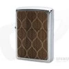 Zippo Windproof Lighter Woodchuck USA Walnut Leaves 49708
