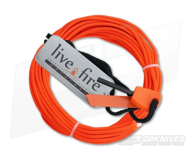 Live Fire Gear Ring O Fire Safety Orange FireCord