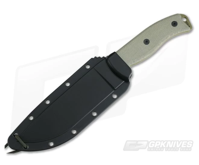 ESEE 6P Dark Earth Plain Edge Black Sheath - Image 2