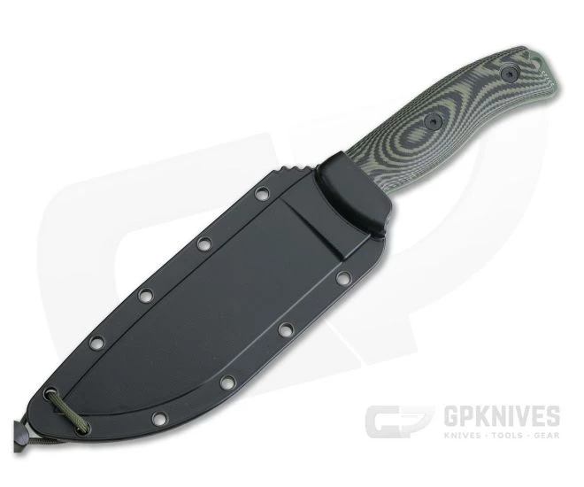 ESEE 6 OD Green Blade 3D OD Green/Black G10 Handles Fixed Blade 6POD-003 - Image 2