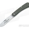 Farm and Field Tool Bullnose Work Knife Green Micarta
