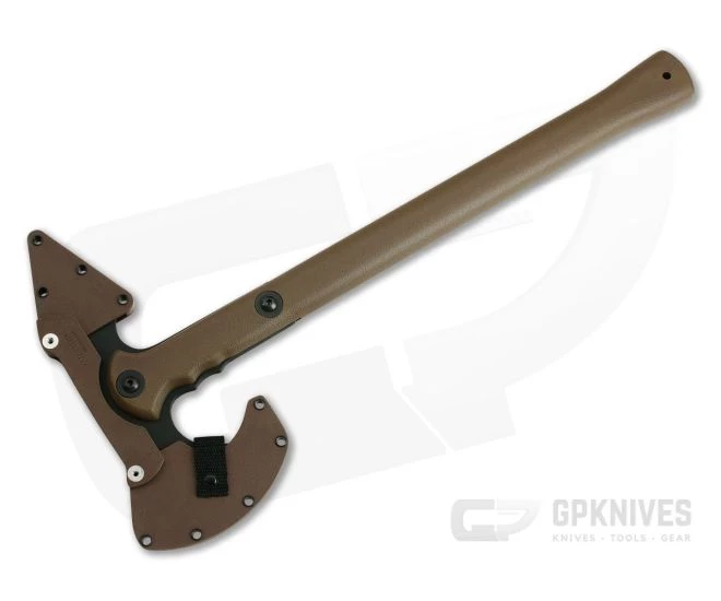 Cold Steel Trench Hawk Drop Forged Axe Flat Dark Earth Brown 90PTHF - Image 2