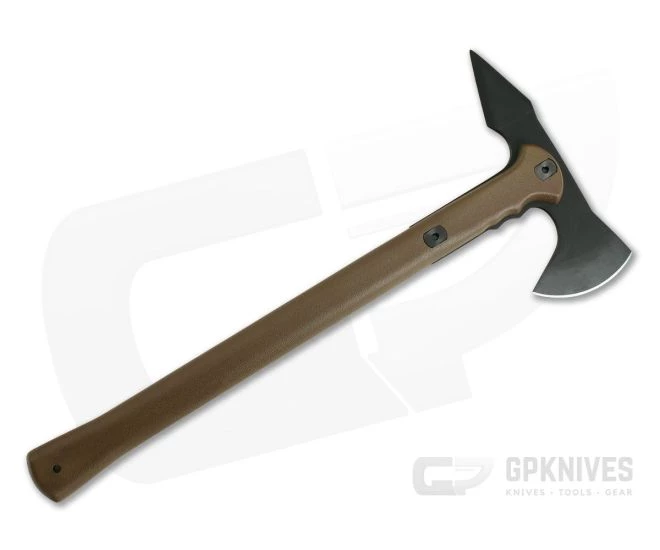 Cold Steel Trench Hawk Drop Forged Axe Flat Dark Earth Brown 90PTHF - Image 3