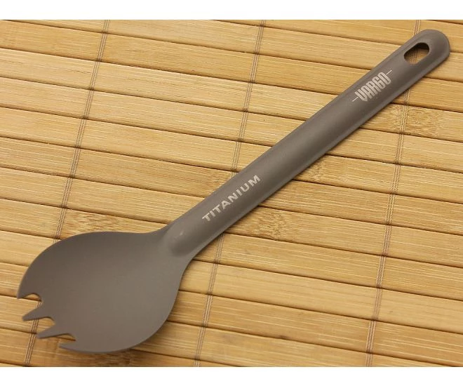 Vargo Titanium Ultra Light Spork Bead-Blast