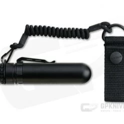 Audacious Concept Tactical Life Capsule Black Aluminum ALU-KT5-BLK