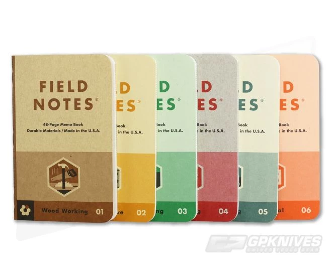 Field Notes Workshop Companion 48-Page Limited Notebook 6 Pack - Image 2