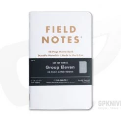 Field Notes Group Eleven Metallic Hot Foil Dot Graph Paper Memo Notebook 3 Pack FNC-45