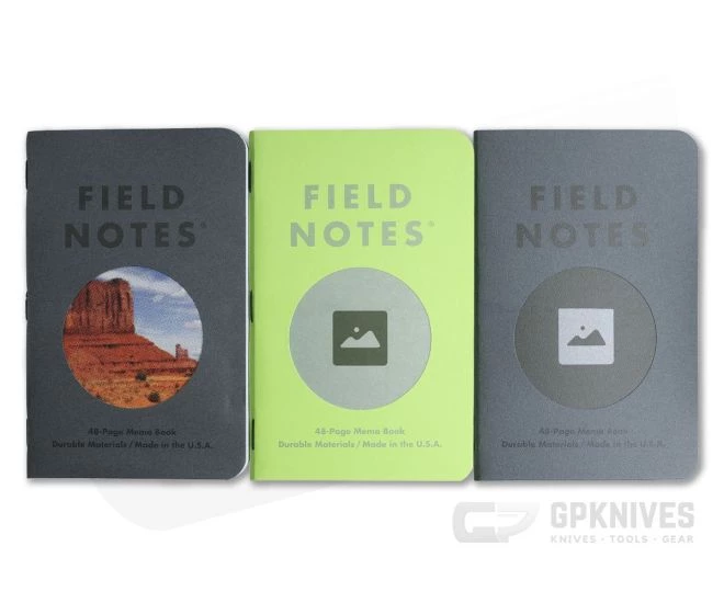 Field Notes Vignette Edition Customizable Graph Paper Memo Notebook 3 Pack FNC-46 - Image 2