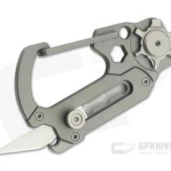 CIVIVI Polymorph Carabiner Gray Titanium Keychain Utility Multi-Tool C20045-1
