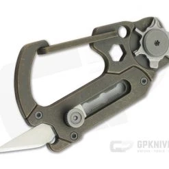 CIVIVI Polymorph Carabiner Bronze Titanium Keychain Utility Multi-Tool C20045-2