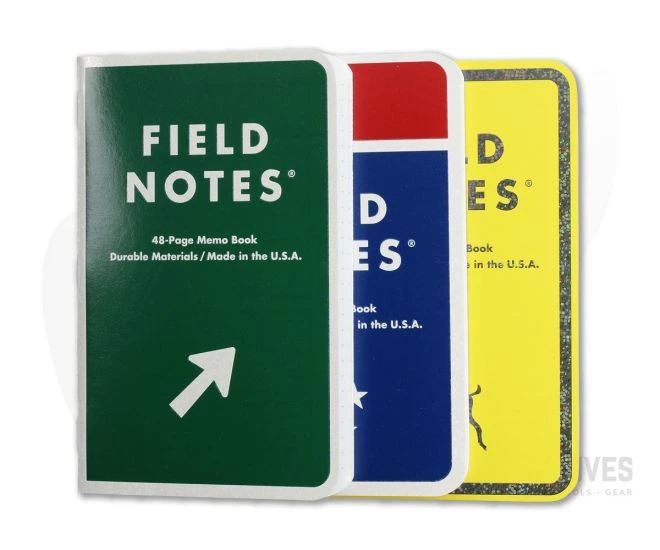 Field Notes Mile Marker Limited Edition Dot Graph Paper Memo Notebook 3 Pack - Image 2