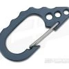 Tuff-Writer D22 Large Key Carabiner Aluminum Gray Cerakote